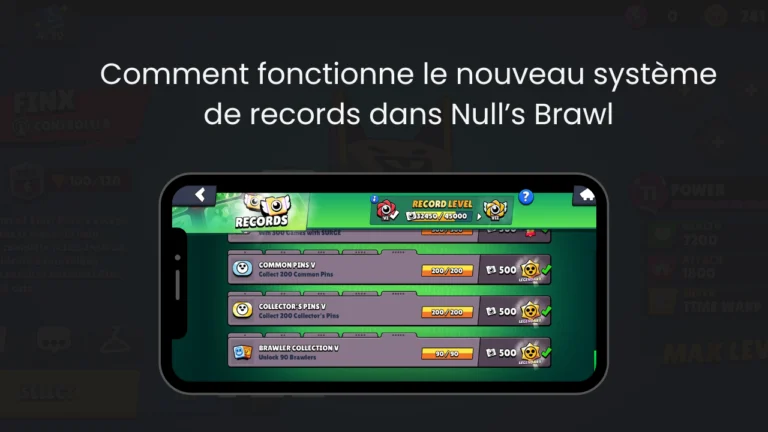 Nouveau système d’enregistrement des bagarreurs dans Null’s Brawl